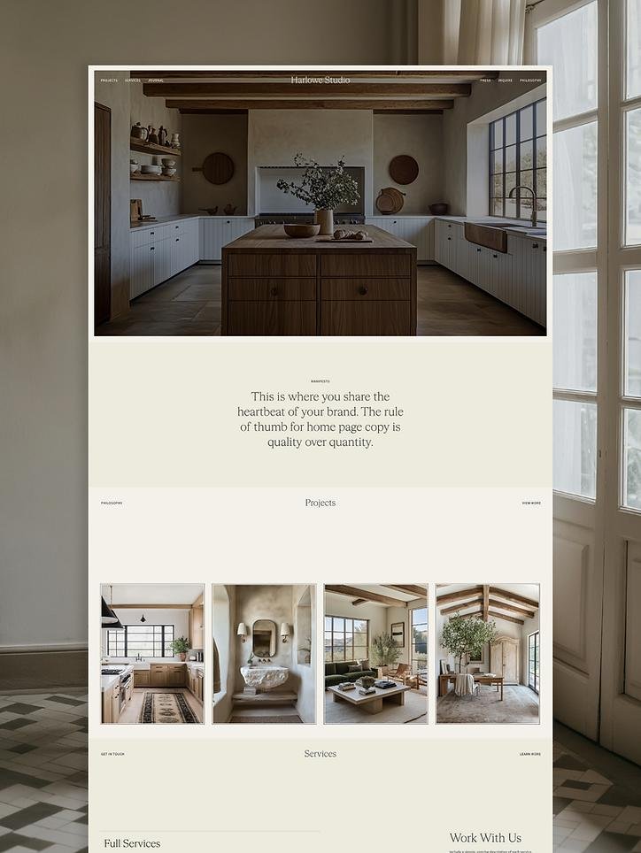 Studio Marrow Portfolio Site